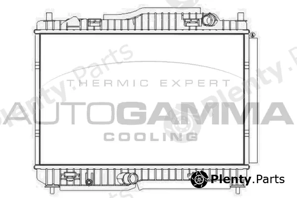 Autogamma 107581 — Radiator, engine cooling