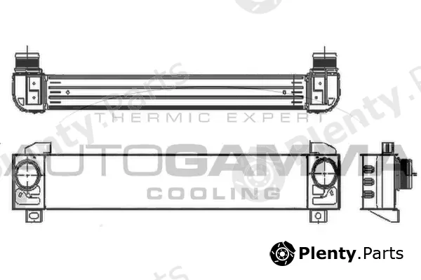 Autogamma 110021 — Charge Air Cooler