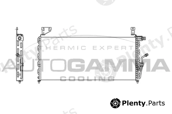 Autogamma 102817 — Condenser, air conditioning