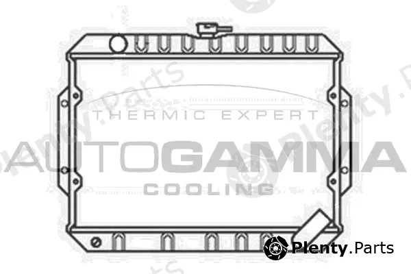 Autogamma 103482 — Radiator, engine cooling