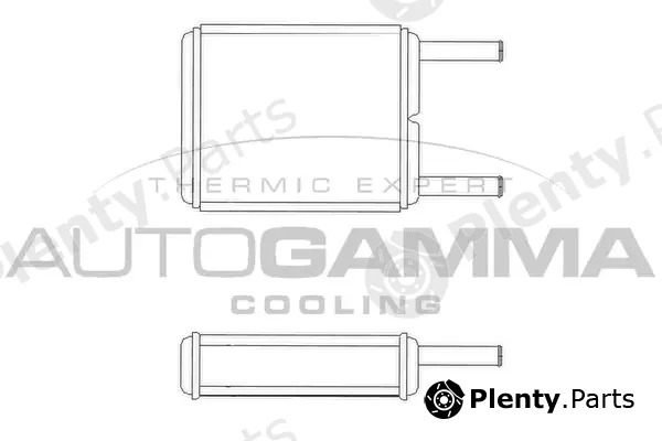 Autogamma 102449 — Heat Exchanger, interior heating