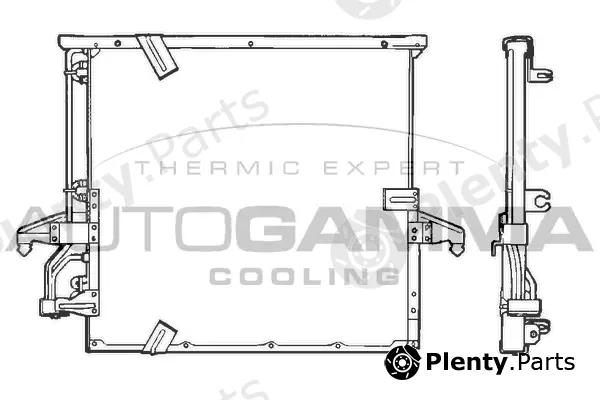 Autogamma 101565 — Condenser, air conditioning