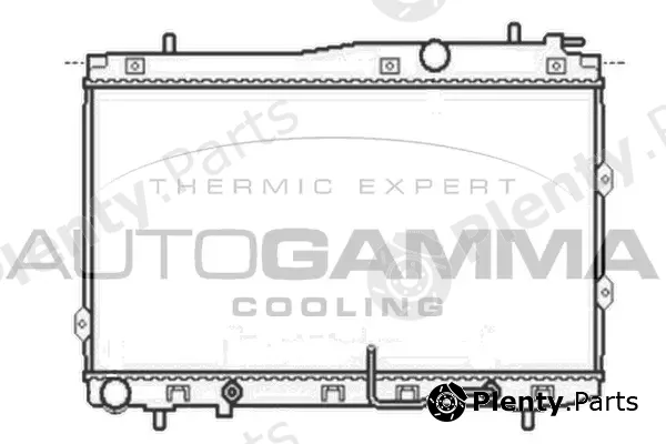 Autogamma 104768 — Radiator, engine cooling