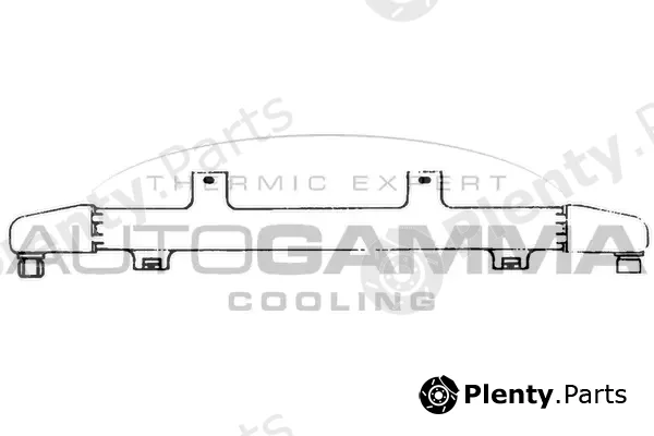 Autogamma 101959 — Oil Cooler, engine oil