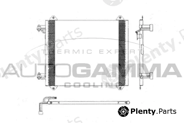 Autogamma 103028 — Condenser, air conditioning