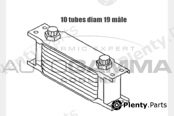 Autogamma 104761 — Oil Cooler, engine oil