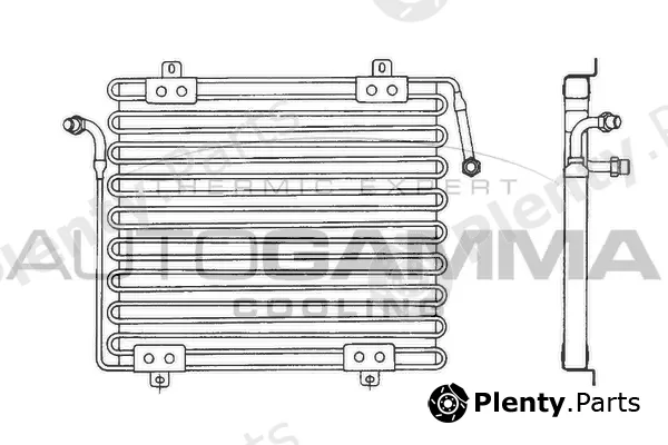 Autogamma 101797 — Condenser, air conditioning
