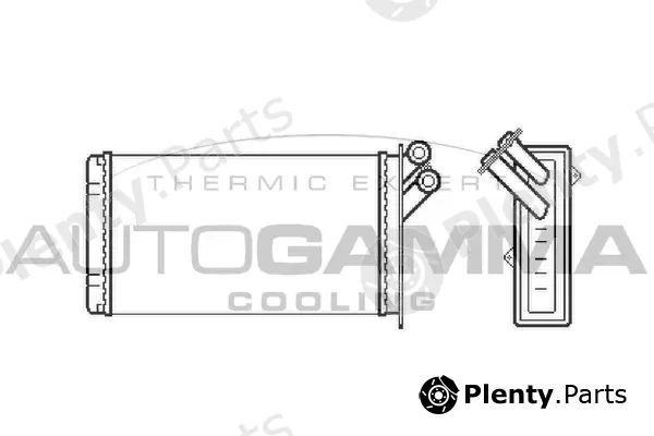 Autogamma 103117 — Heat Exchanger, interior heating