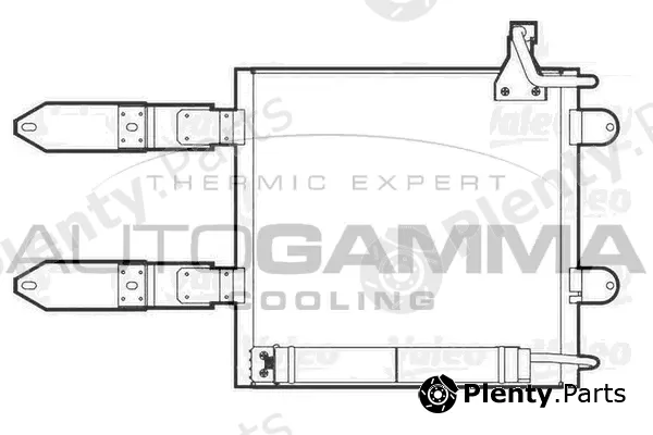Autogamma 102780 — Condenser, air conditioning