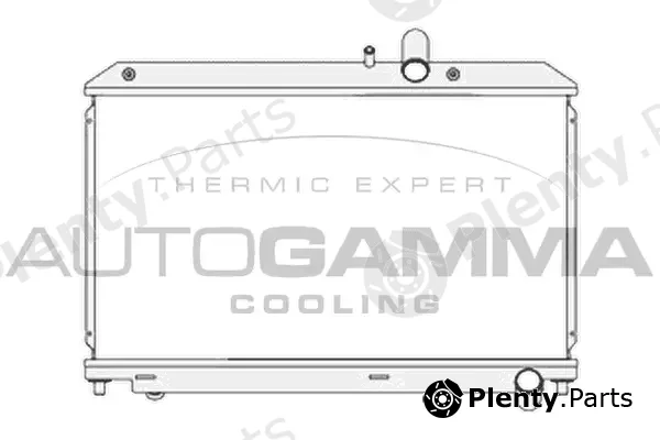 Autogamma 104682 — Radiator, engine cooling