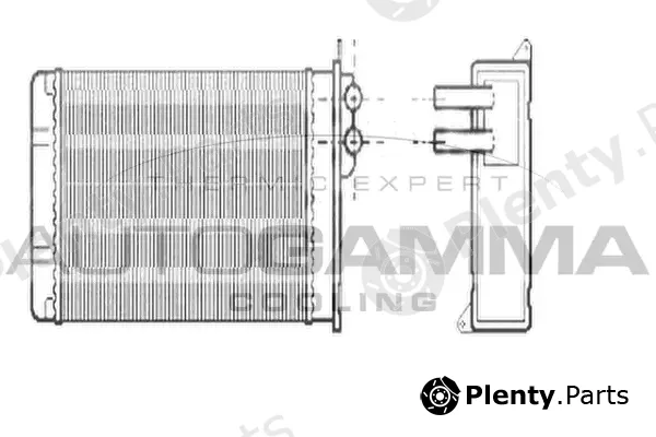 Autogamma 104243 — Heat Exchanger, interior heating