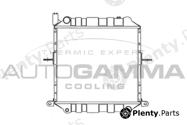 Autogamma 104211 — Radiator, engine cooling