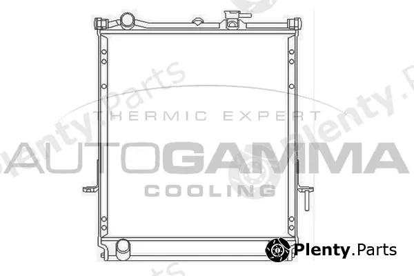 Autogamma 107083 — Radiator, engine cooling