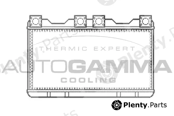 Autogamma 102546 — Heat Exchanger, interior heating