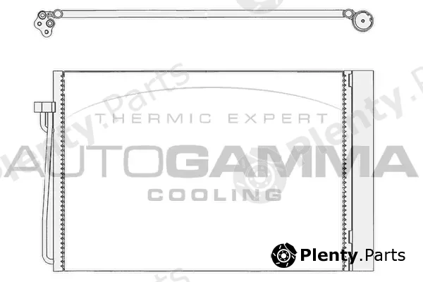 Autogamma 103655 — Condenser, air conditioning