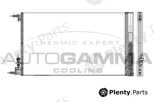 Autogamma 105507 — Condenser, air conditioning
