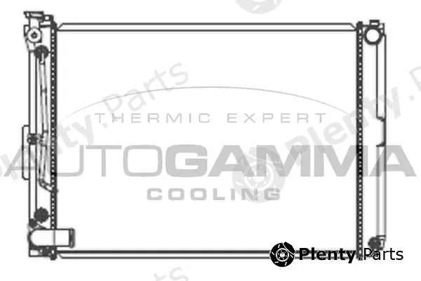 Autogamma 107526 — Radiator, engine cooling