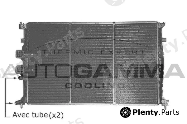 Autogamma 103218 — Radiator, engine cooling