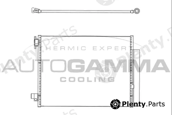 Autogamma 107145 — Condenser, air conditioning