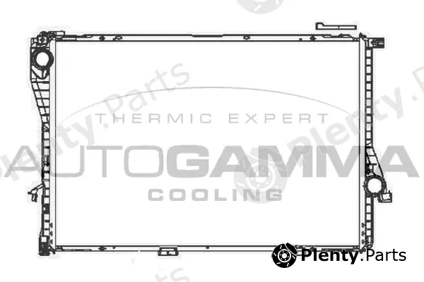 Autogamma 104143 — Radiator, engine cooling