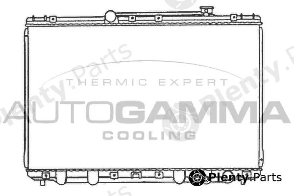 Autogamma 100991 — Radiator, engine cooling