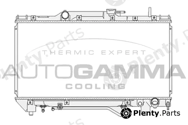 Autogamma 103857 — Radiator, engine cooling