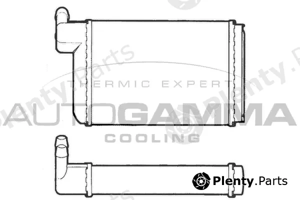 Autogamma 101770 — Heat Exchanger, interior heating
