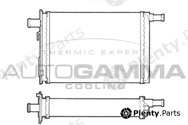 Autogamma 101666 — Heat Exchanger, interior heating