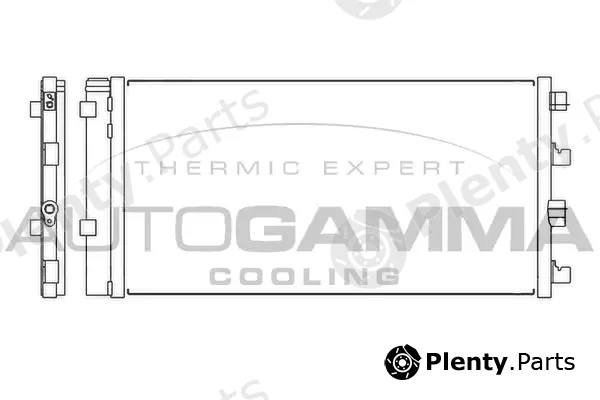 Autogamma 105538 — Condenser, air conditioning