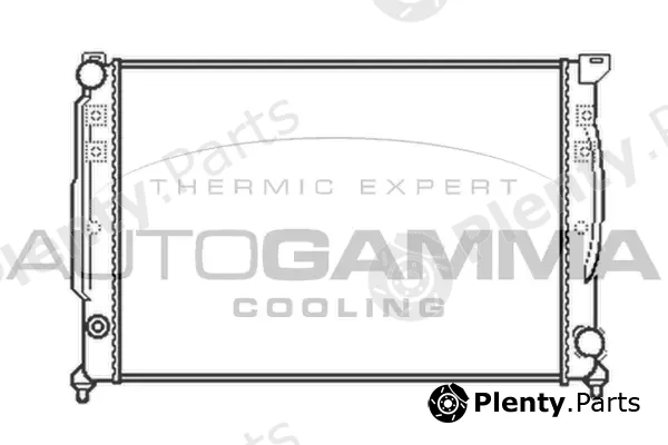 Autogamma 102054 — Radiator, engine cooling