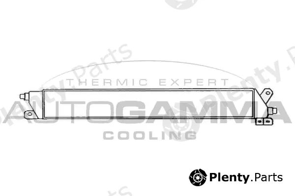 Autogamma 101936 — Oil Cooler, engine oil