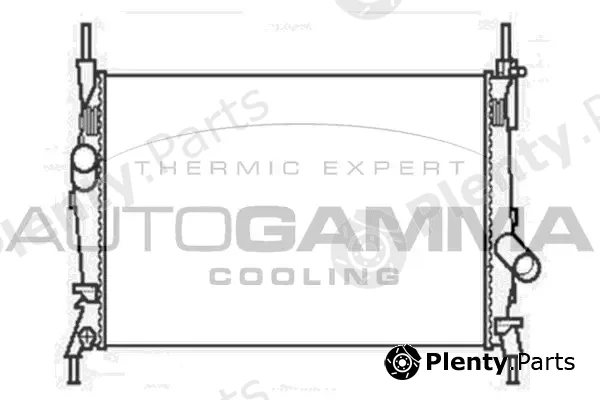 Autogamma 104055 — Radiator, engine cooling