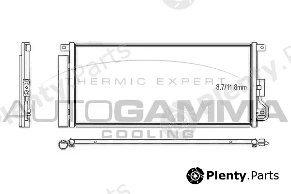 Autogamma 107564 — Condenser, air conditioning