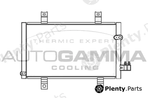 Autogamma 105198 — Condenser, air conditioning