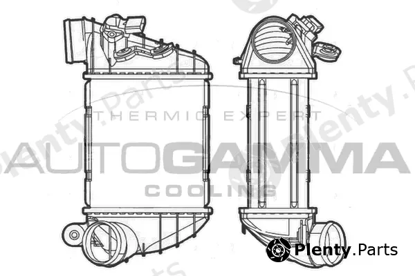 Autogamma 103876 — Charge Air Cooler