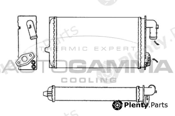 Autogamma 101630 — Heat Exchanger, interior heating