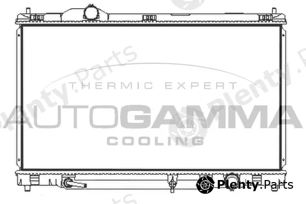Autogamma 107968 — Radiator, engine cooling
