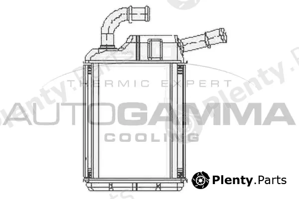 Autogamma 105773 — Heat Exchanger, interior heating