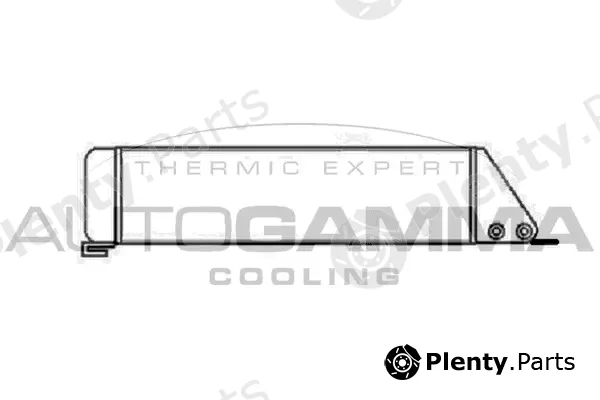 Autogamma 104330 — Oil Cooler, engine oil