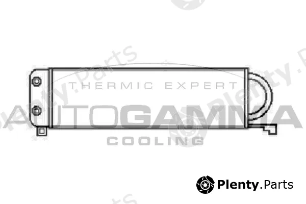 Autogamma 102500 — Oil Cooler, engine oil