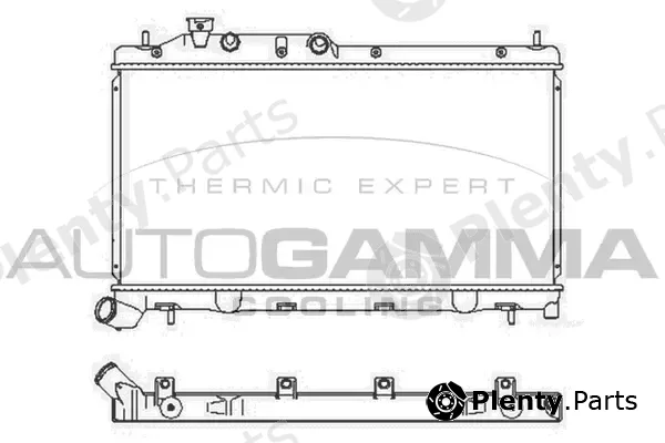 Autogamma 107239 — Radiator, engine cooling
