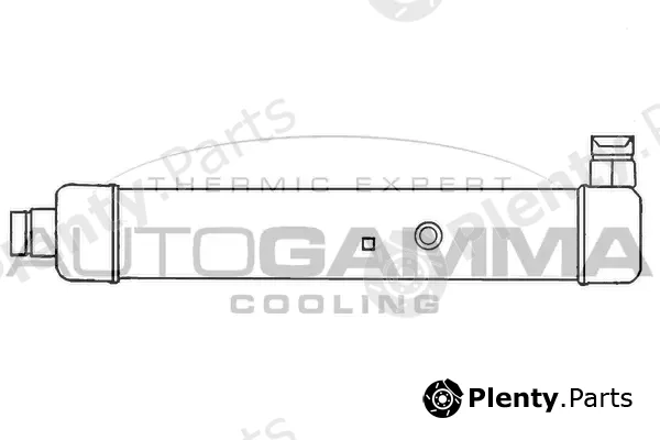 Autogamma 101905 — Oil Cooler, engine oil