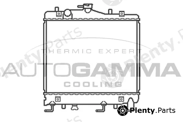 Autogamma 101431 — Radiator, engine cooling