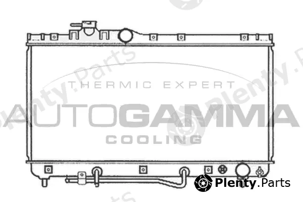 Autogamma 103785 — Radiator, engine cooling