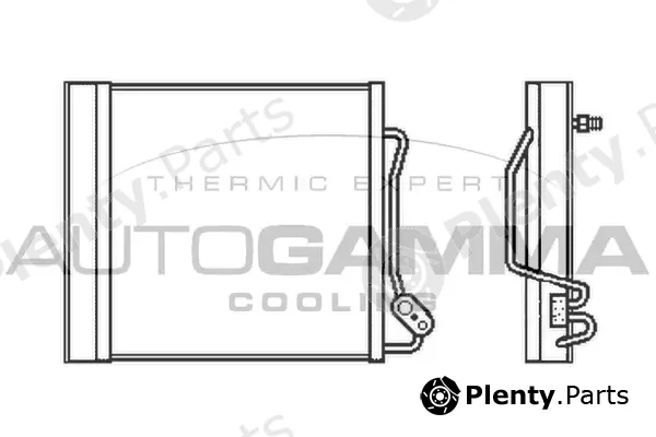 Autogamma 105509 — Condenser, air conditioning