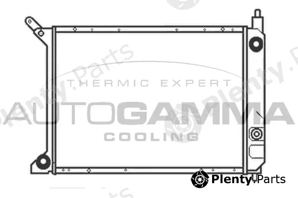 Autogamma 103181 — Radiator, engine cooling