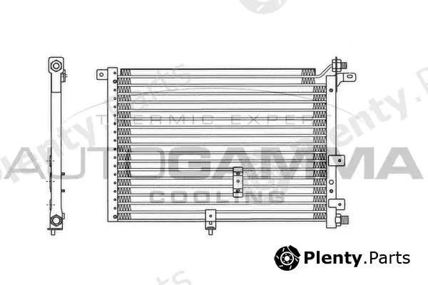 Autogamma 102777 — Condenser, air conditioning
