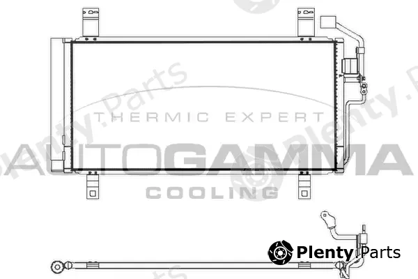 Autogamma 107874 — Condenser, air conditioning