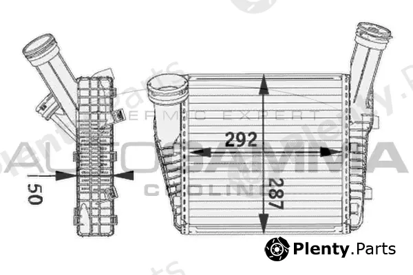 Autogamma 104892 — Charge Air Cooler