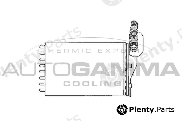Autogamma 102416 — Heat Exchanger, interior heating
